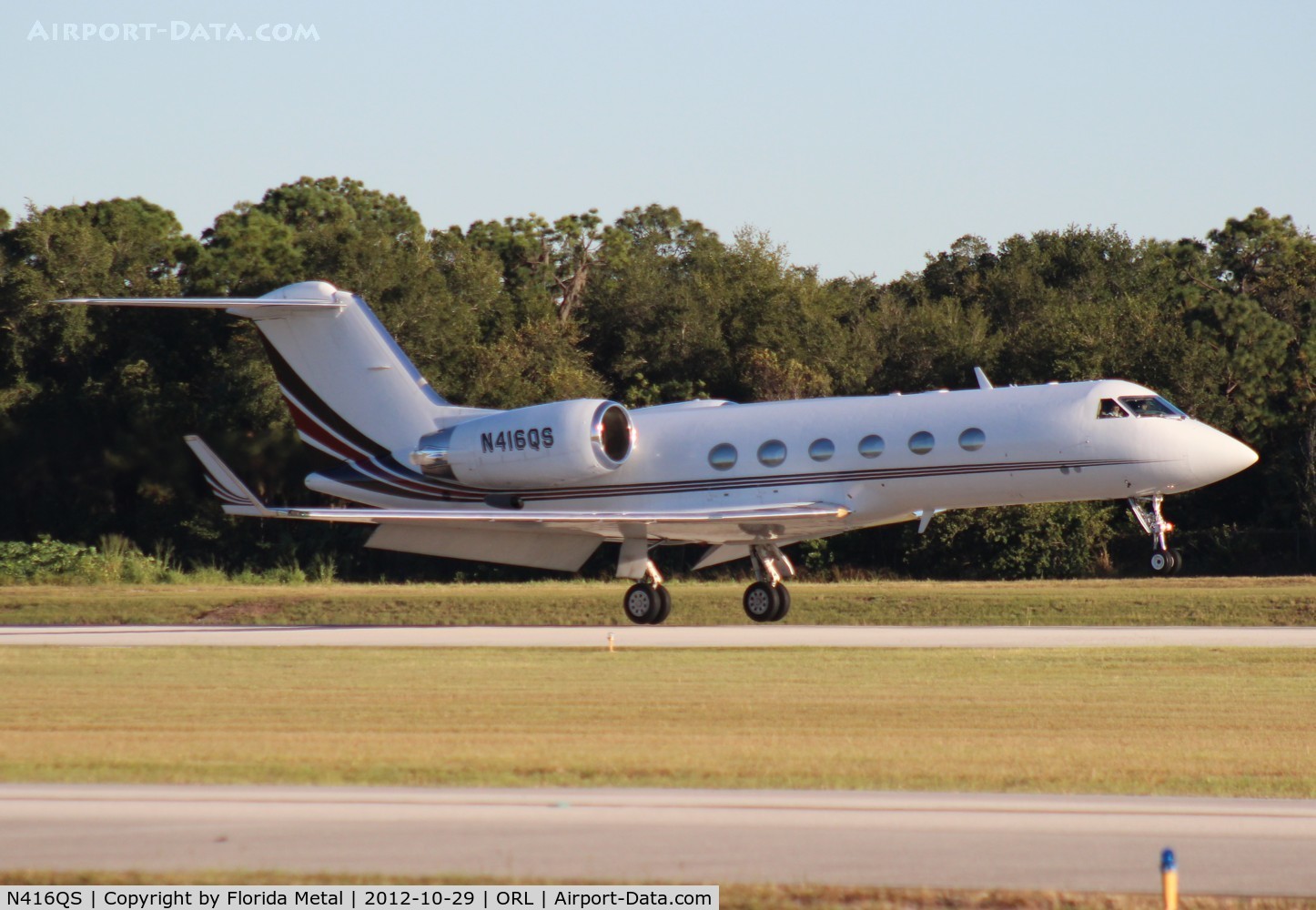 N416QS, 1997 Gulfstream Aerospace G-IV C/N 1316, Net Jets Gulfstream IV