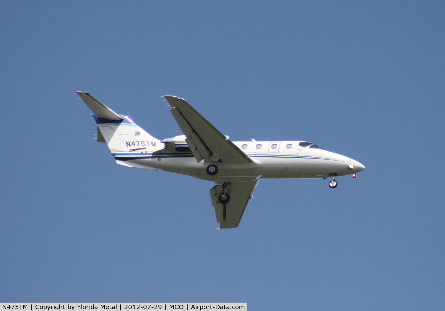 N475TM, 2008 Hawker Beechcraft 400A Beechjet C/N RK-560, Beech 400A