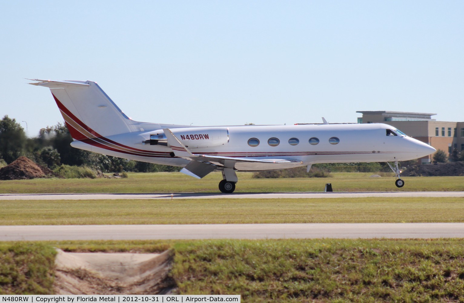 N480RW, 1980 Grumman G-1159 Gulfstream II C/N 301, Gulfstream III at NBAA