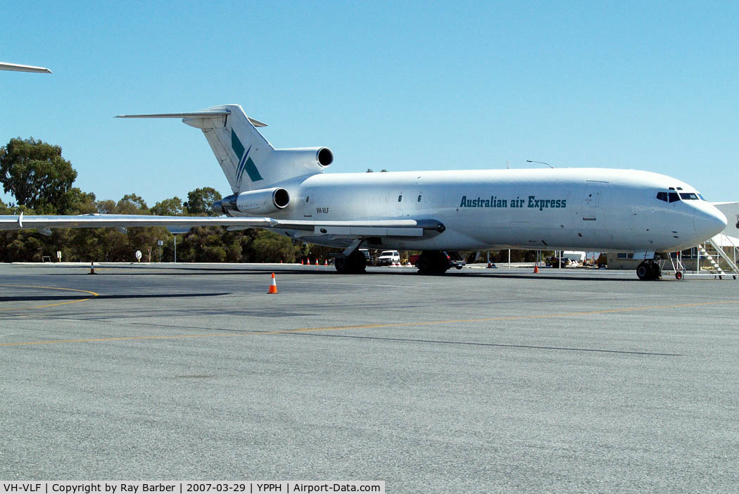 VH-VLF, 1979 Boeing 727-277F C/N 21695, Boeing 727-277F [21695] (Australian Air Express) Perth~VH 29/03/2007