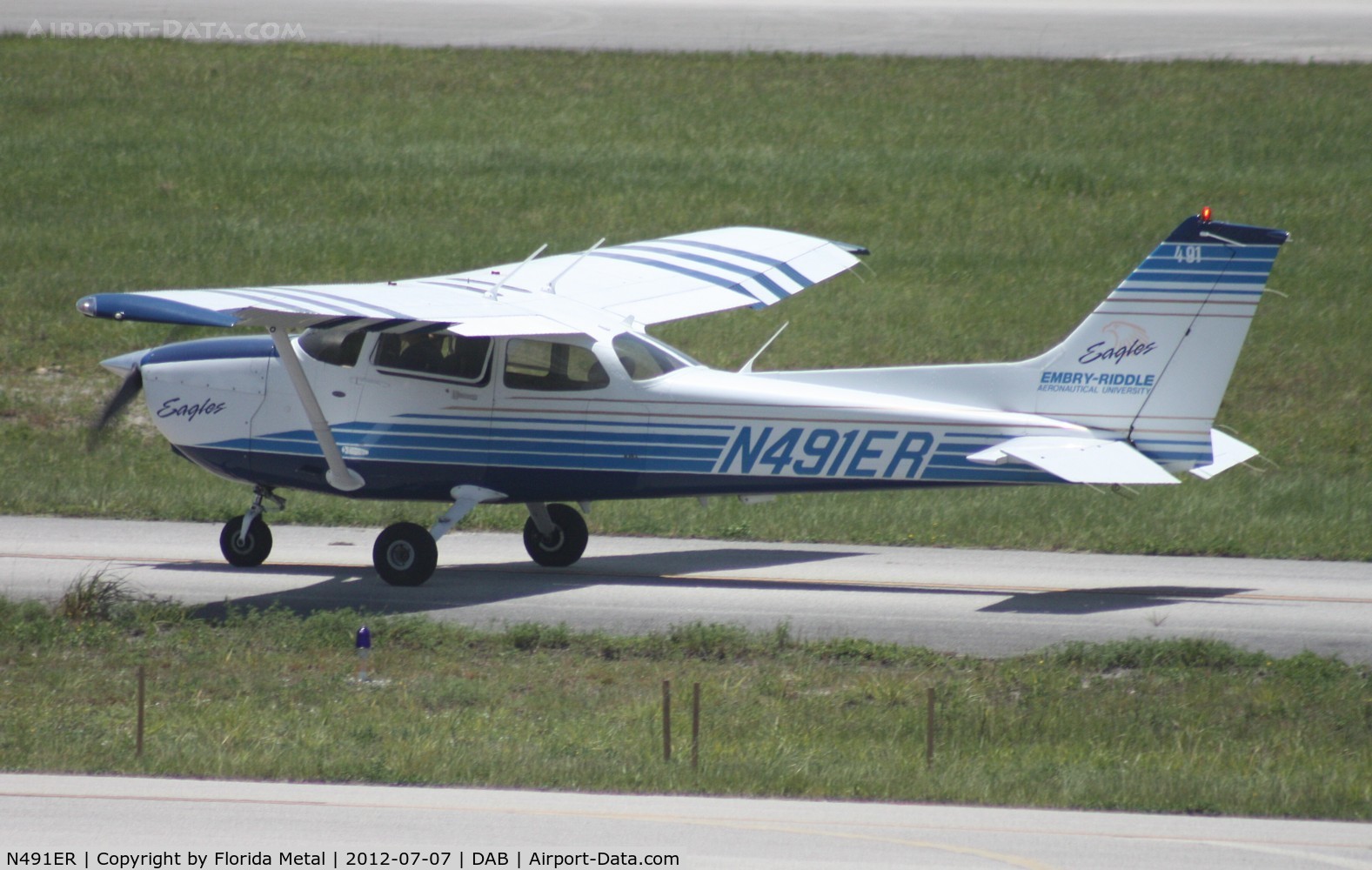 N491ER, 2007 Cessna 172S C/N 172S10560, Embry Riddle C172S