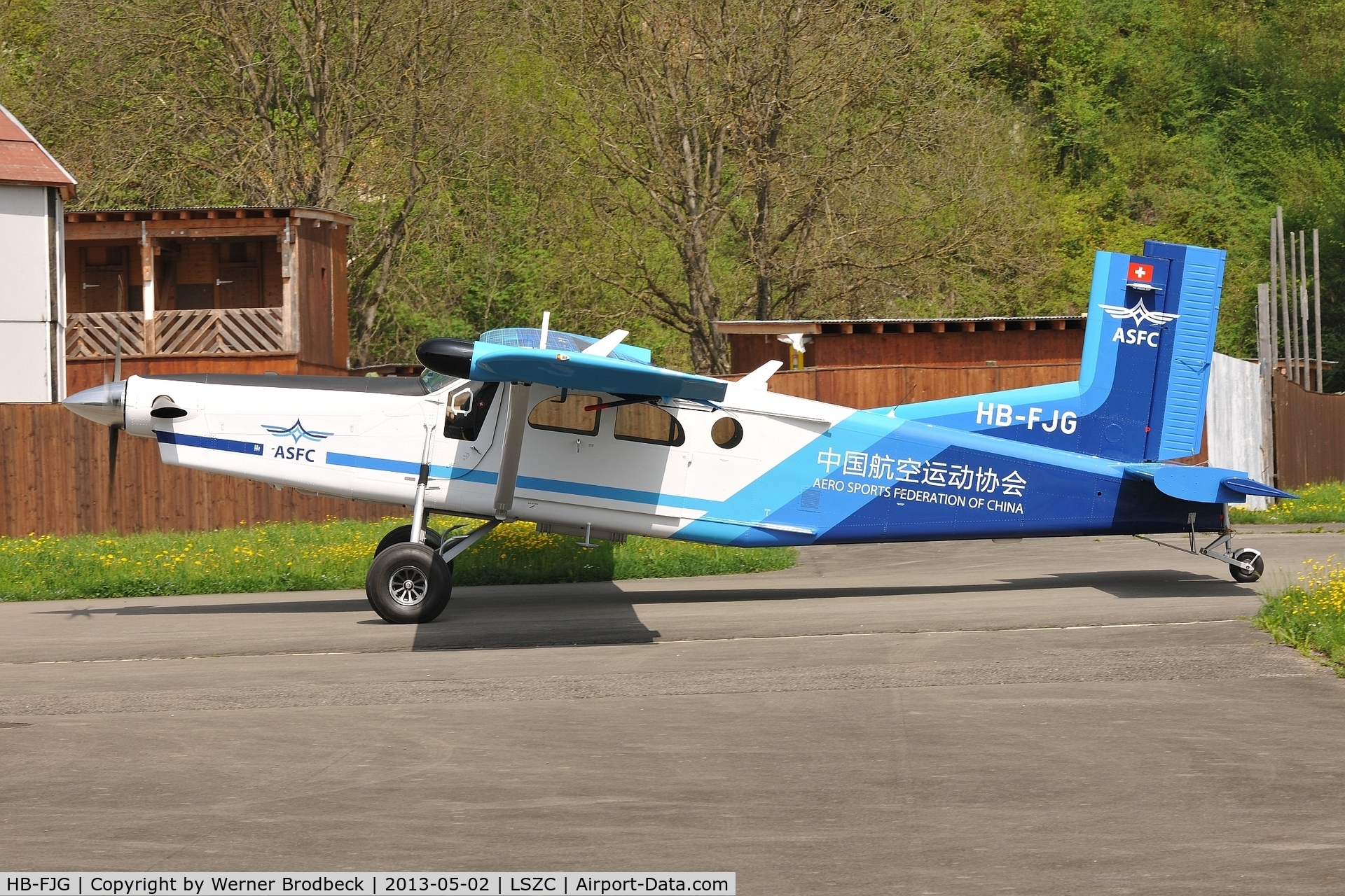 HB-FJG, 2013 Pilatus PC-6/B2-H4 Turbo Porter C/N 987, Taxy back from a Testflight.