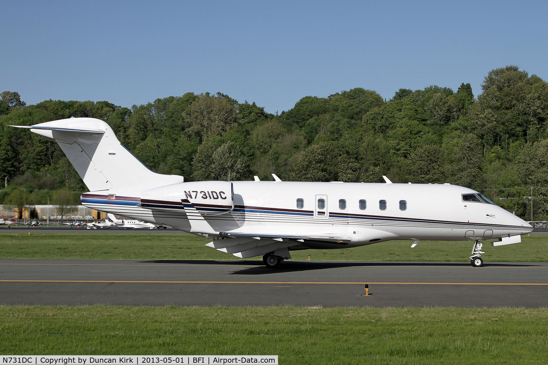 N731DC, 2005 Bombardier Challenger 300 (BD-100-1A10) C/N 20073, Resident Challenger