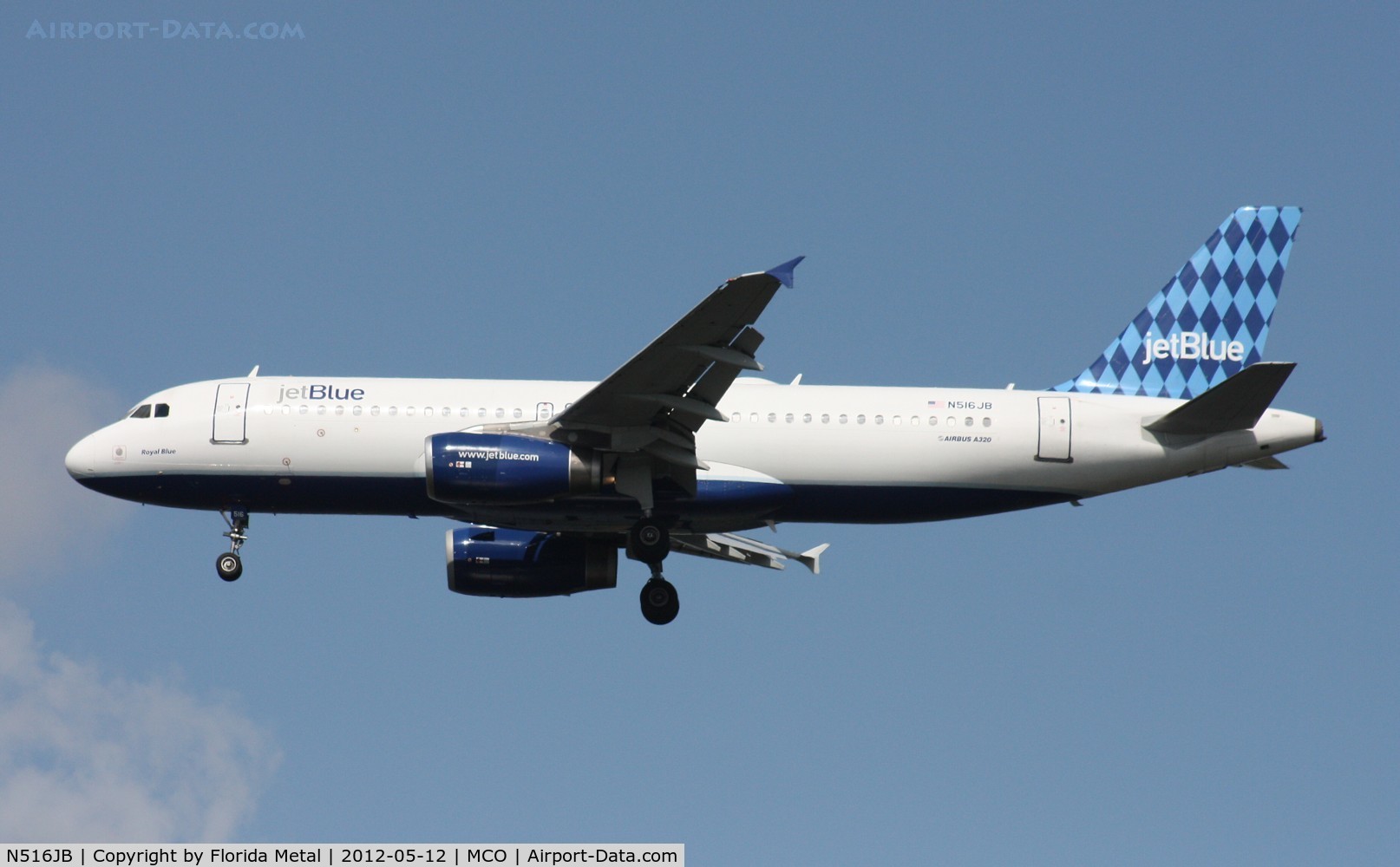 N516JB, 2000 Airbus A320-232 C/N 1302, Jet Blue A320