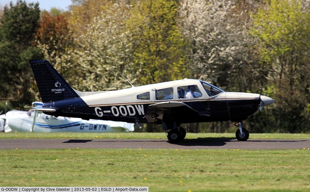 G-OODW, 1984 Piper PA-28-181 Cherokee Archer II C/N 28-8490031, Ex: N4332C > G-OODW - Originally owned to, Goodwood Terrena Ltd in July 1987 and currently with, Redhill Air Services Ltd since November 2011
