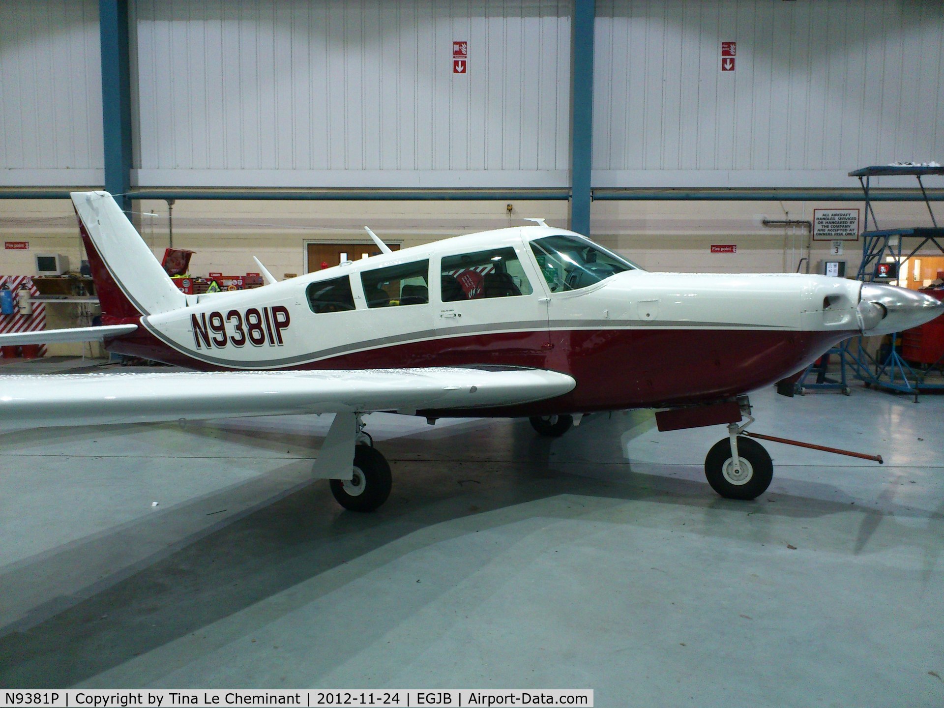 N9381P, 1969 Piper PA-24-260 Comanche B C/N 24-4882, In  Anglo Normandy's hangar Guernsey