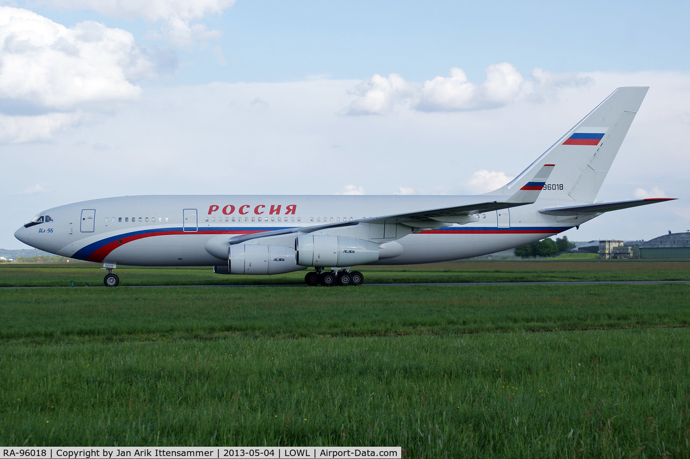 RA-96018, 2007 Ilyushin Il-96-300 C/N 74393202018, RA-96018