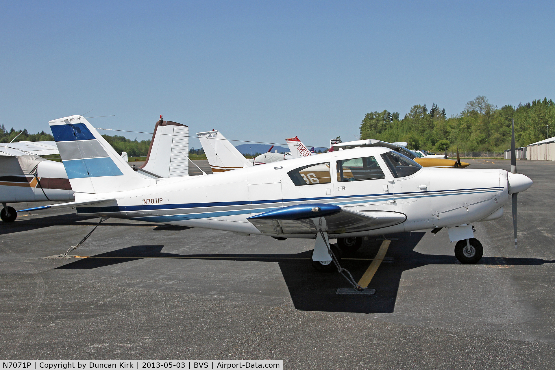 N7071P, 1960 Piper PA-24-250 Comanche C/N 24-2223, Spotted at Skagit County