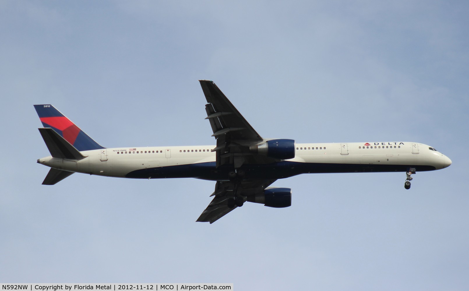 N592NW, 2003 Boeing 757-351 C/N 32992, Delta 757-300