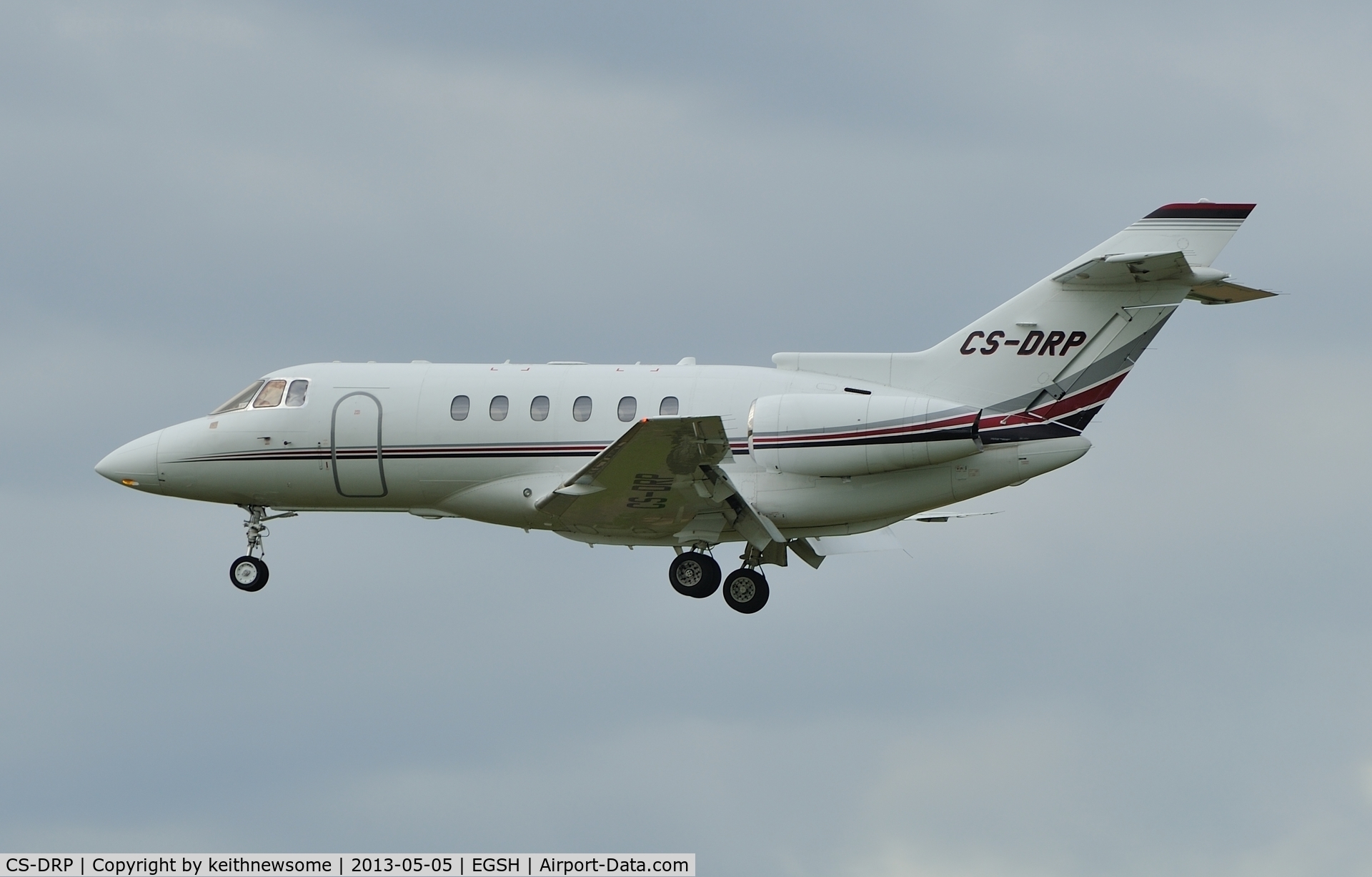 CS-DRP, 2006 Raytheon Hawker 800XP C/N 258779, Another NetJets visitor.