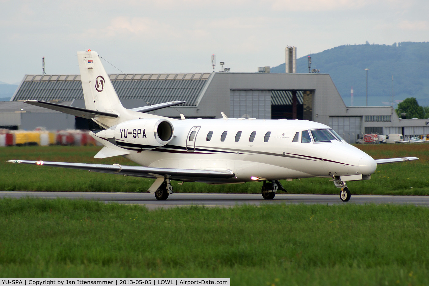 YU-SPA, 2007 Cessna 560XLS Citation Excel C/N 560-5760, yu-spa @ lowl