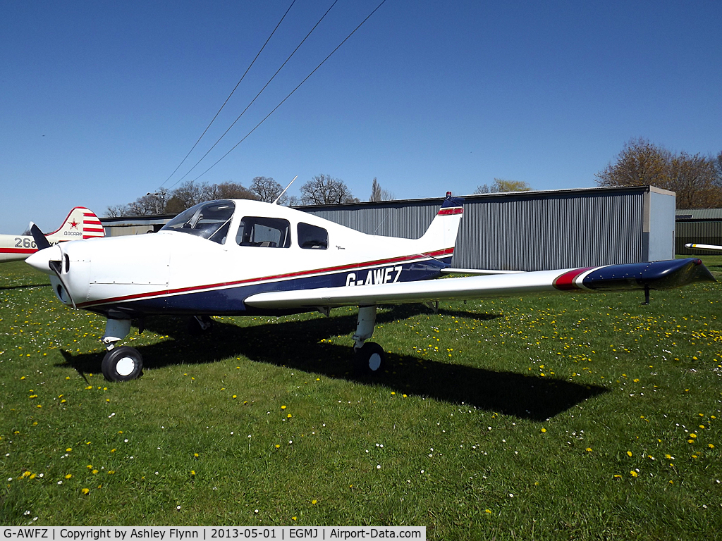 G-AWFZ, 1968 Beech A23-19 Musketeer Sport III C/N MB-323, My mates musketeer.