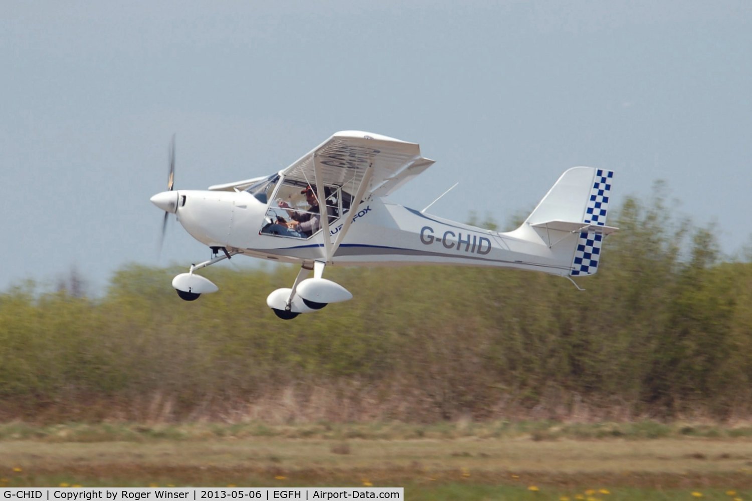 G-CHID, 2012 Aeropro Eurofox 912(1) C/N BMAA/HB/621, Visiting Eurofox.