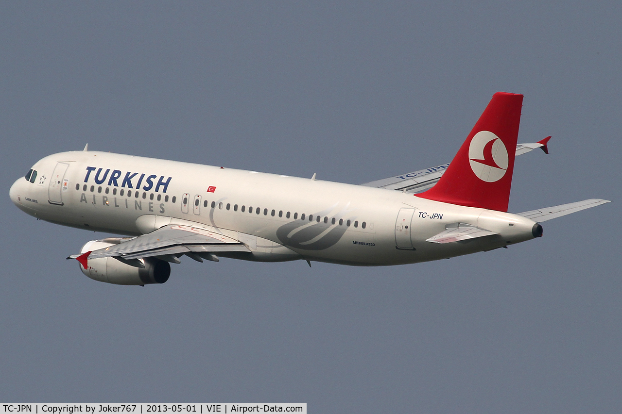 TC-JPN, 2008 Airbus A320-232 C/N 3558, Turkish Airlines