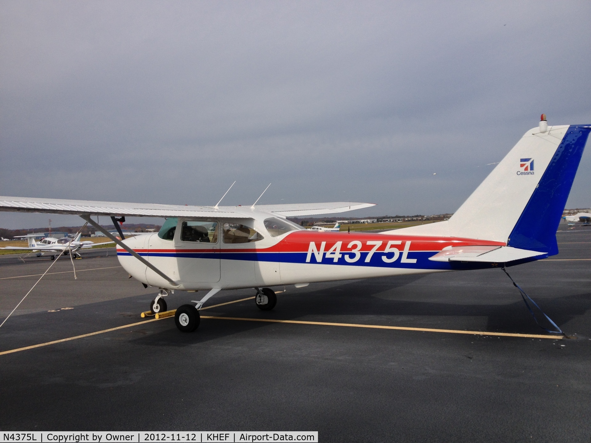 N4375L, 1966 Cessna 172G C/N 17254452, N4375L was completely over hauled summer of 2012. New engine, new interior, and a new paint scheme inspired by the Hallmark 2012 'Sky's the Limit
