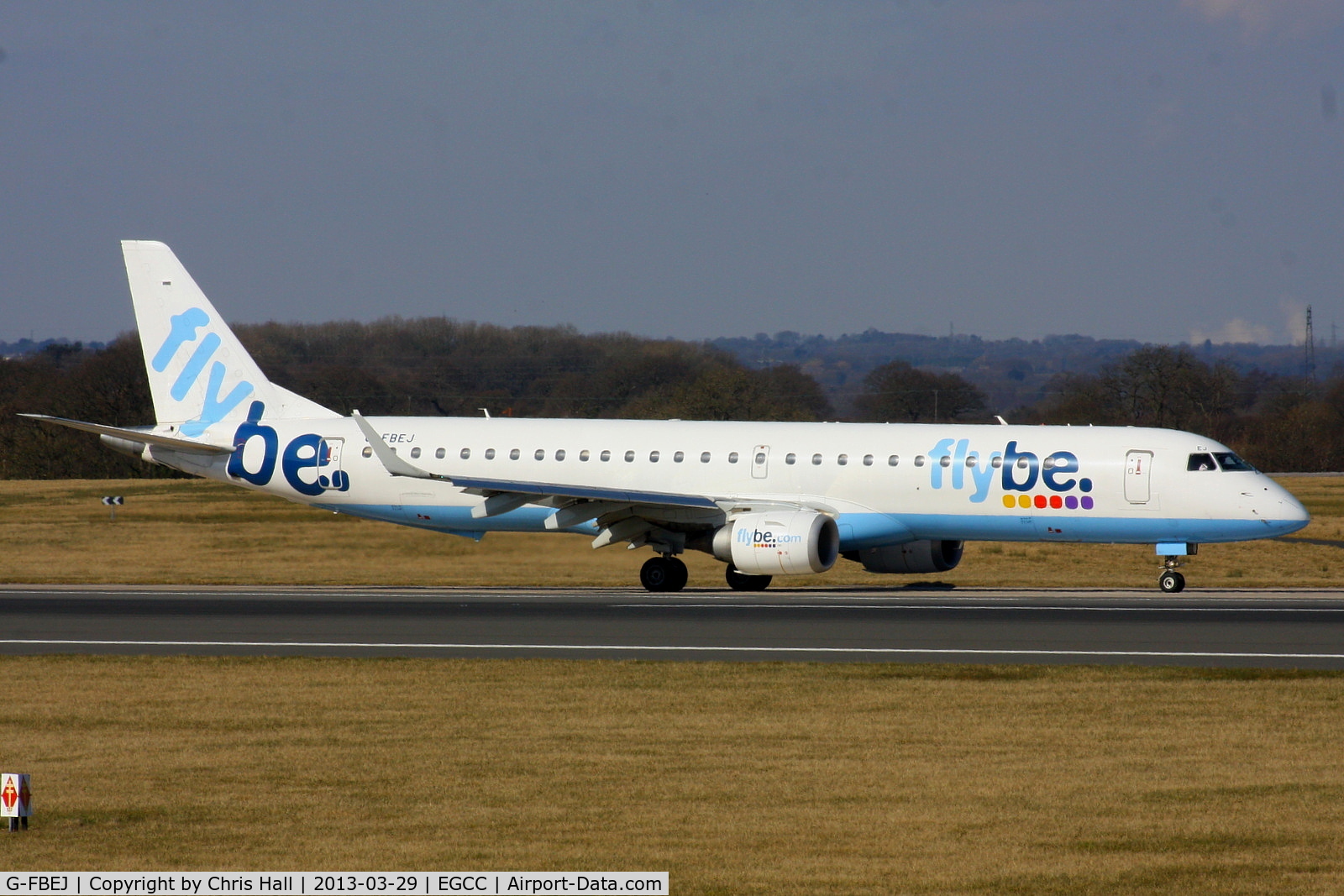 G-FBEJ, 2007 Embraer 195LR (ERJ-190-200LR) C/N 19000155, flybe