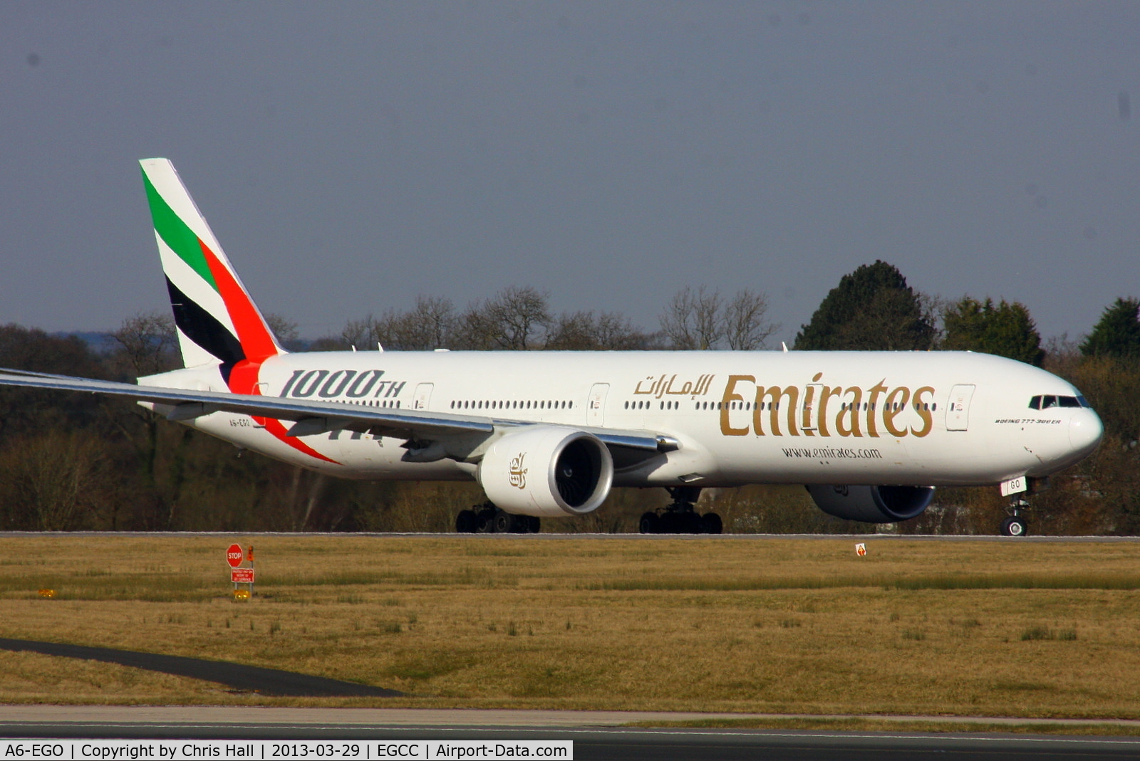 A6-EGO, 2012 Boeing 777-31H/ER C/N 35598, Emirates 1000th 777 scheme