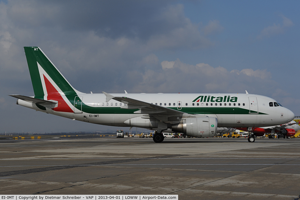 EI-IMT, 2012 Airbus A319-111 C/N 5018, Alitalia Airbus 319