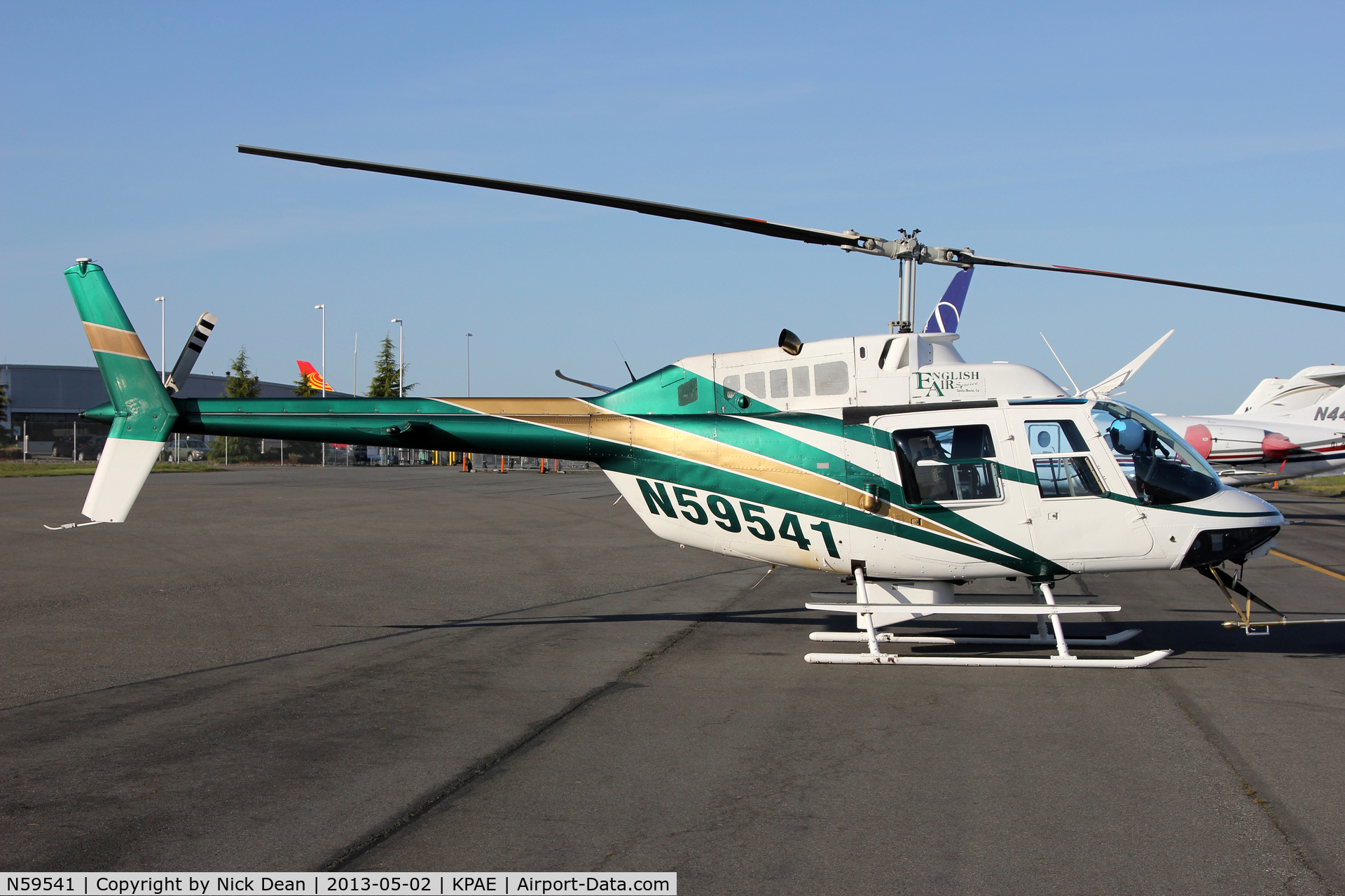 N59541, 1974 Bell 206B C/N 1412, KPAE/PAE