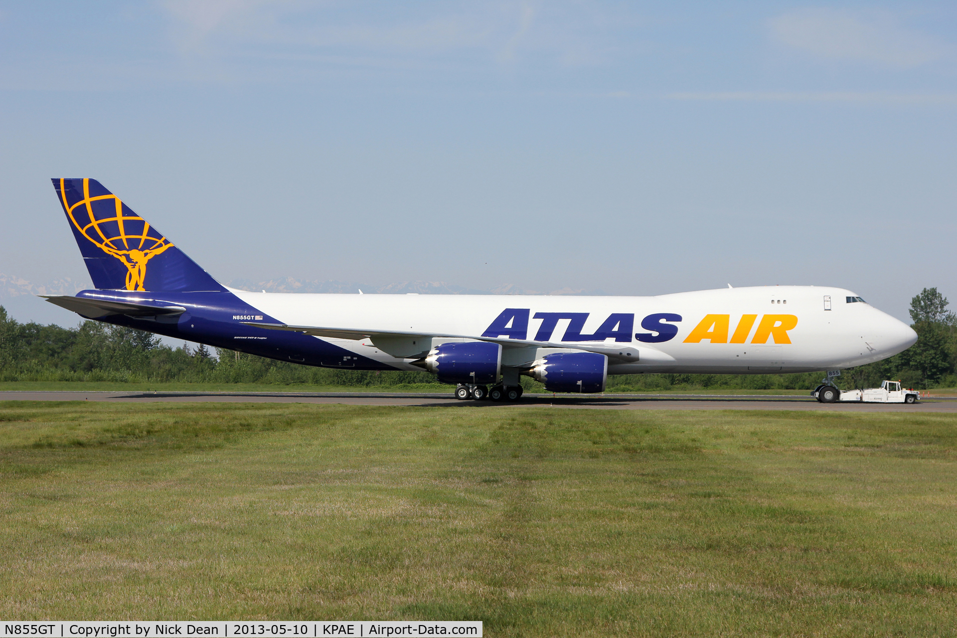 N855GT, 2013 Boeing 747-87UF C/N 37567, KPAE/PAE