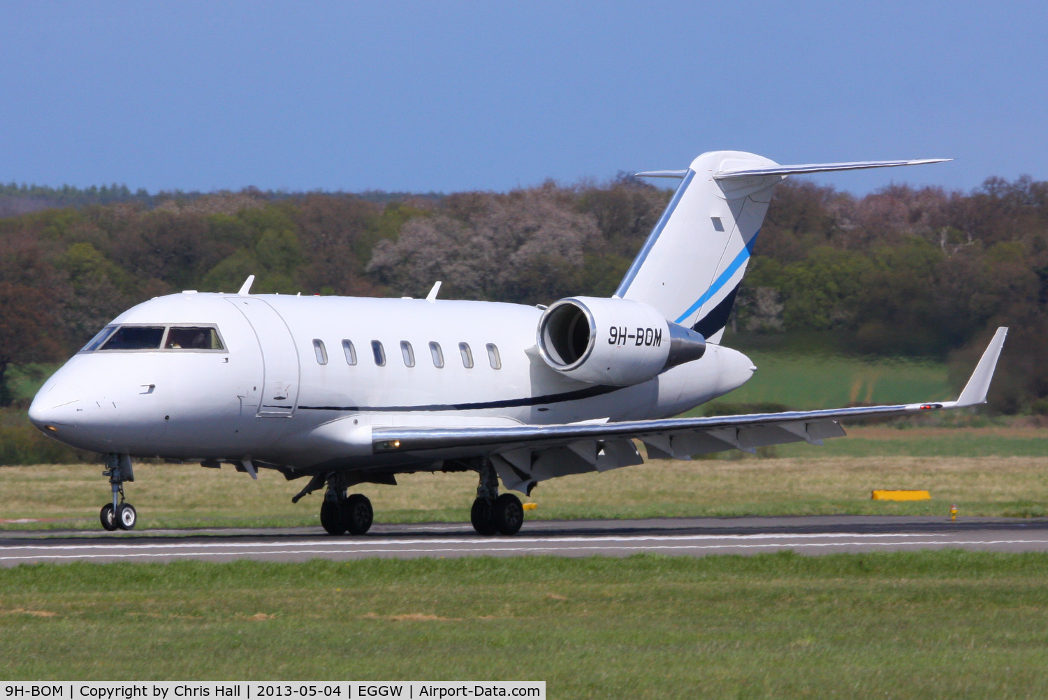 9H-BOM, 2009 Bombardier Challenger 605 (CL-600-2B16) C/N 5785, Orion Malta