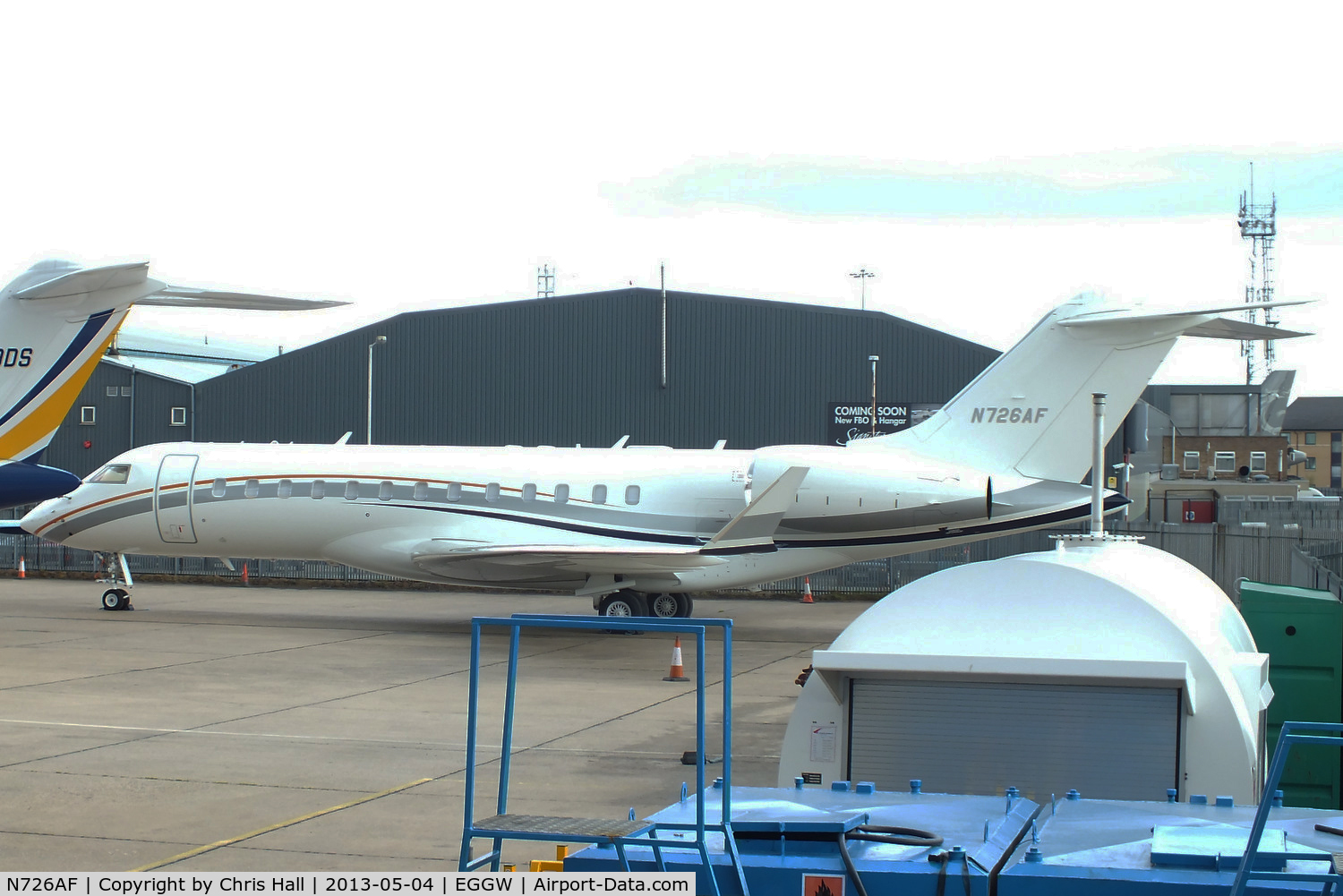 N726AF, 2009 Bombardier BD-700-1A10 Global Express C/N 9352, Vulcan Aircraft Inc