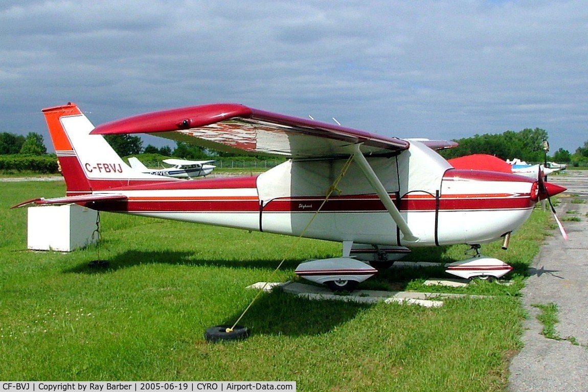CF-BVJ, 1970 Cessna 172K Skyhawk C/N 17259222, Cessna 172K Skyhawk [172-59222] Ottawa-Rockcliffe~C 19/06/2005