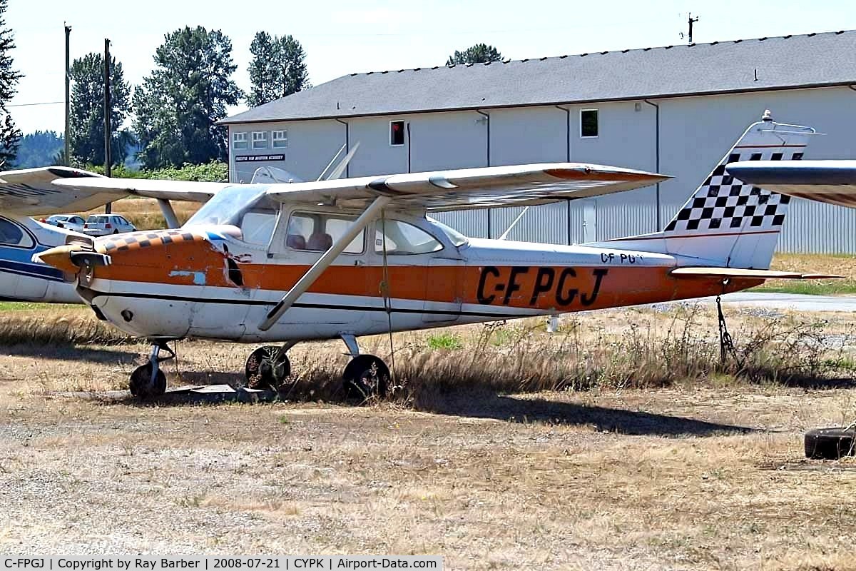 C-FPGJ, 1963 Cessna 172D C/N 17249640, Cessna 172D Skyhawk [172-49640] Pitt Meadows~C 21/07/2008