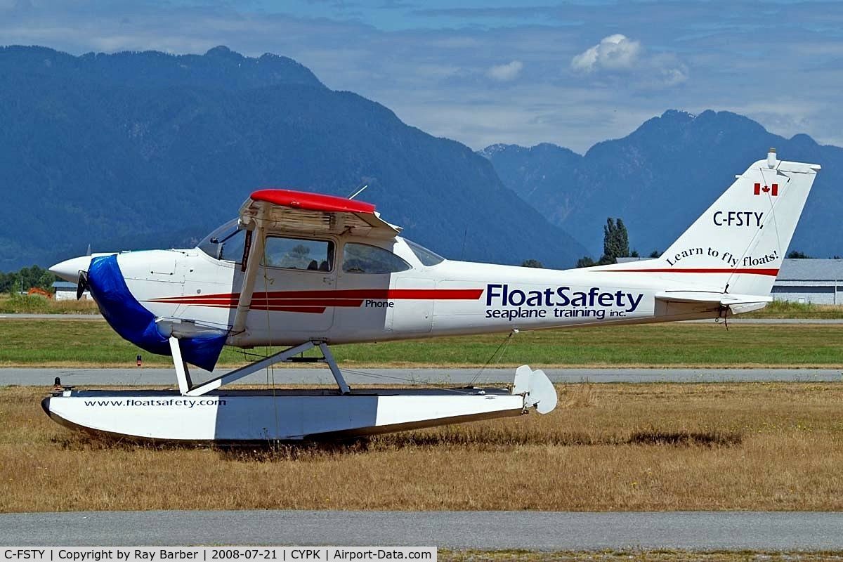 C-FSTY, 1964 Cessna 172E C/N 17251478, Cessna 172E Skyhawk [172-51478] Pitt Meadows~C 21/07/2008