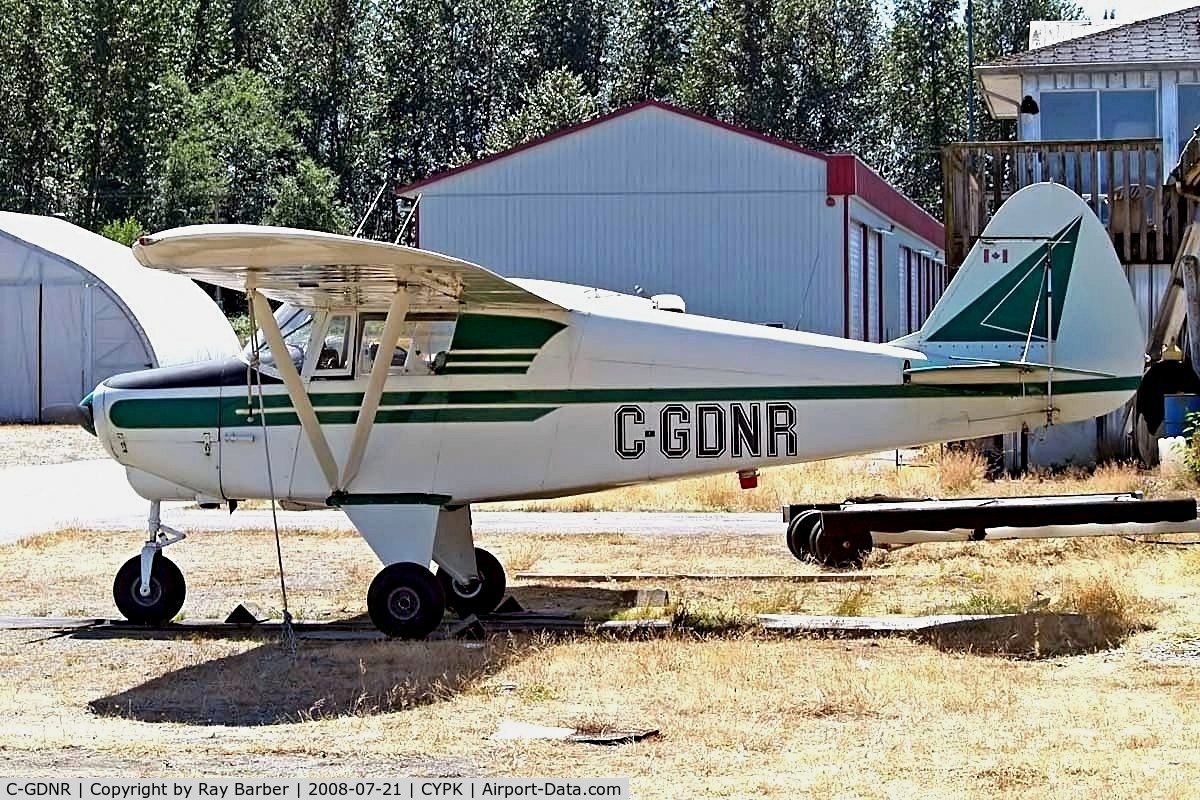 C-GDNR, 1961 Piper PA-22-108 Colt Colt C/N 22 8465, Piper PA-22-108 Colt [22-8465] Pitt Meadows~C 21/07/2008