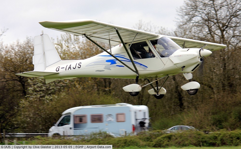 G-IAJS, 2006 Comco Ikarus C42 FB UK C/N PFA 322-14393, Originally and currently owned in private hands in July 2005