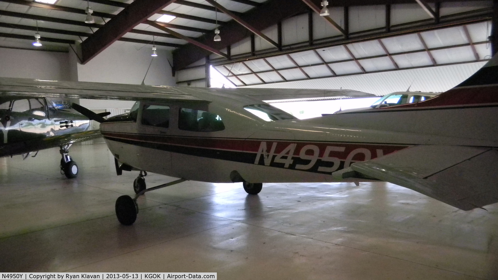 N4950Y, 1980 Cessna T210N Turbo Centurion C/N 21064056, Guthrie-Edmond Regional Airport