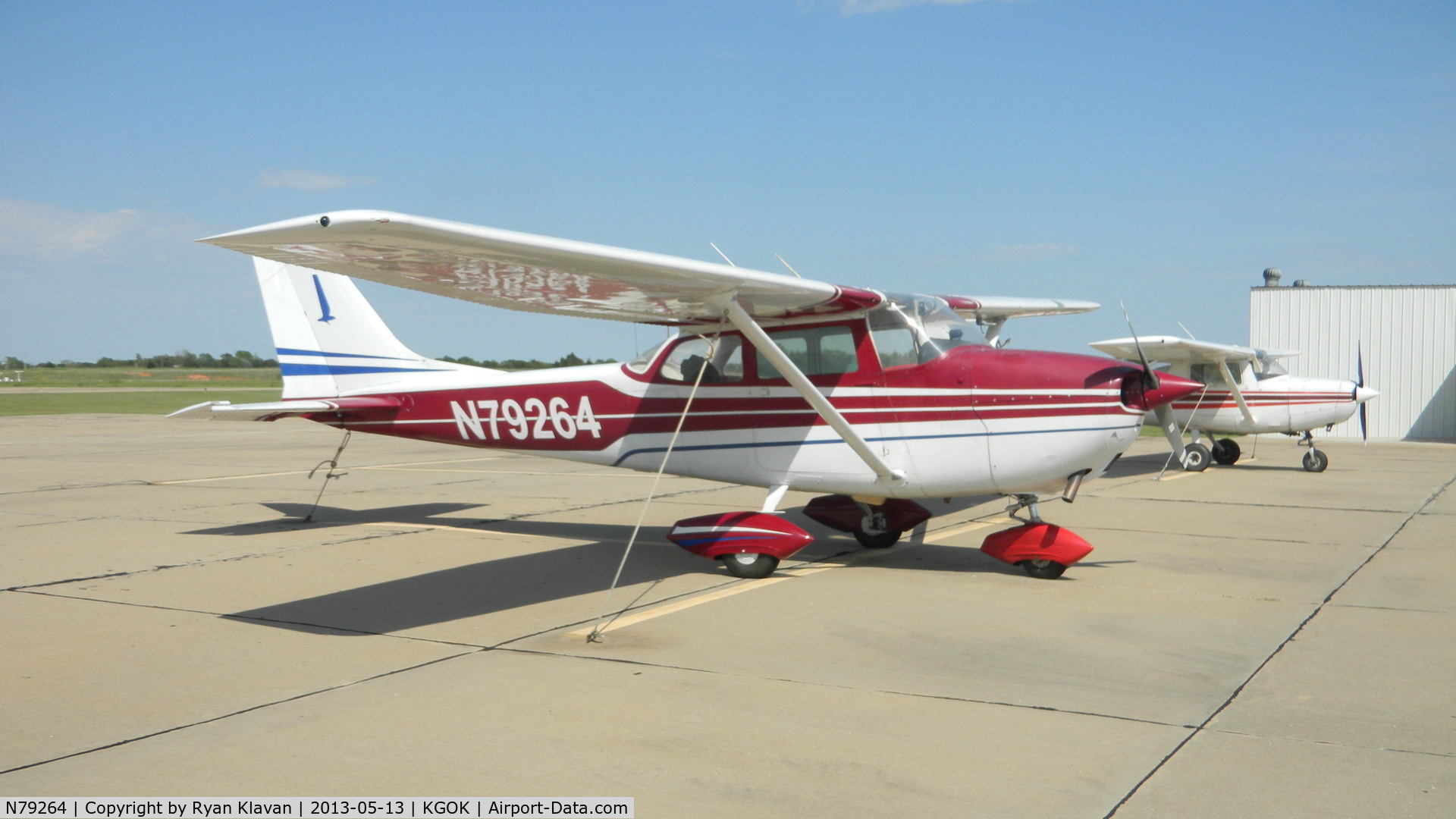 N79264, 1969 Cessna 172K Skyhawk C/N 17258010, Guthrie-Edmond Regional Airport