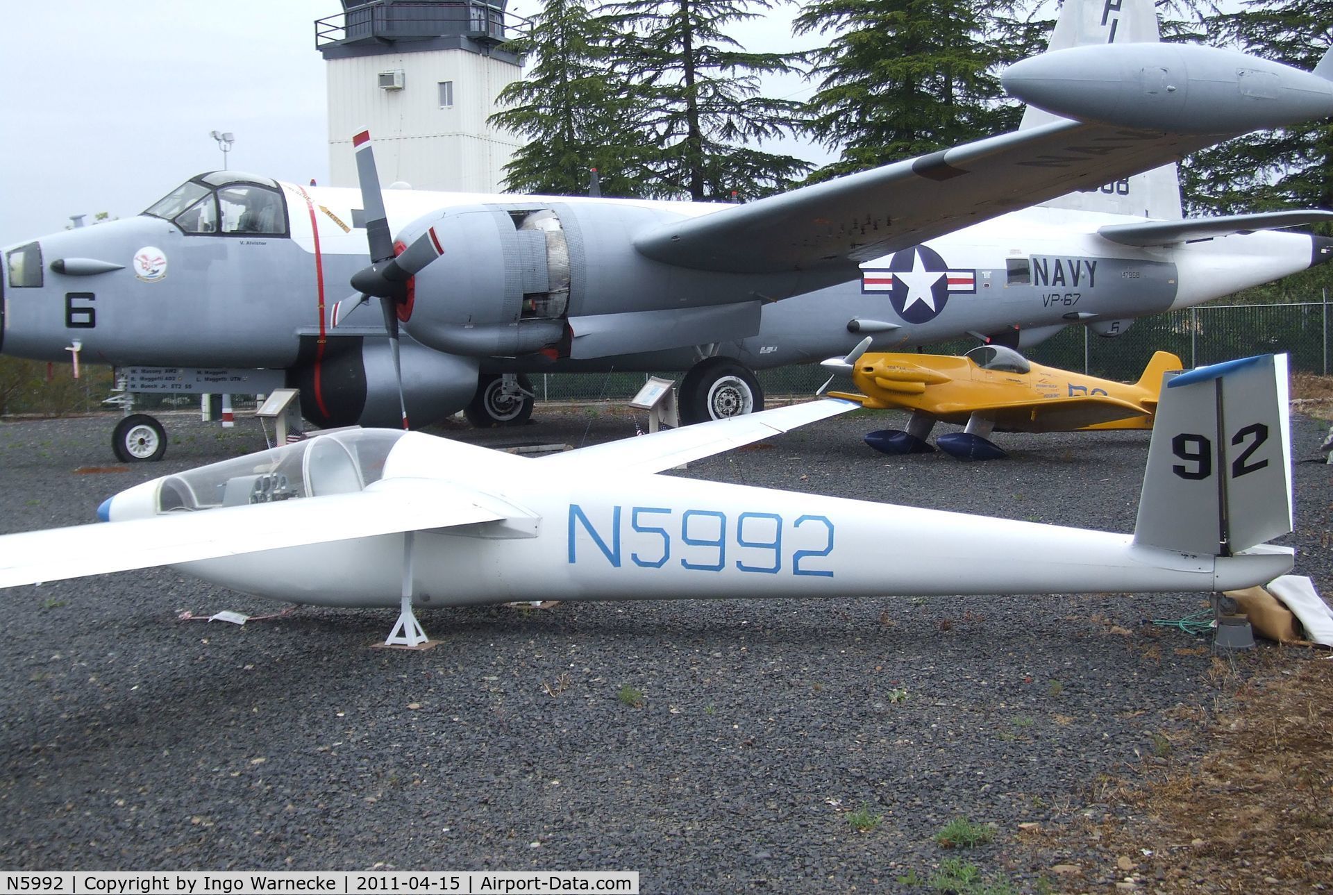 N5992, 1973 Vonhuene HP-11A C/N 46VH, Schreder (Vonhuene) HP-11A at the Chico Air Museum, Chico CA