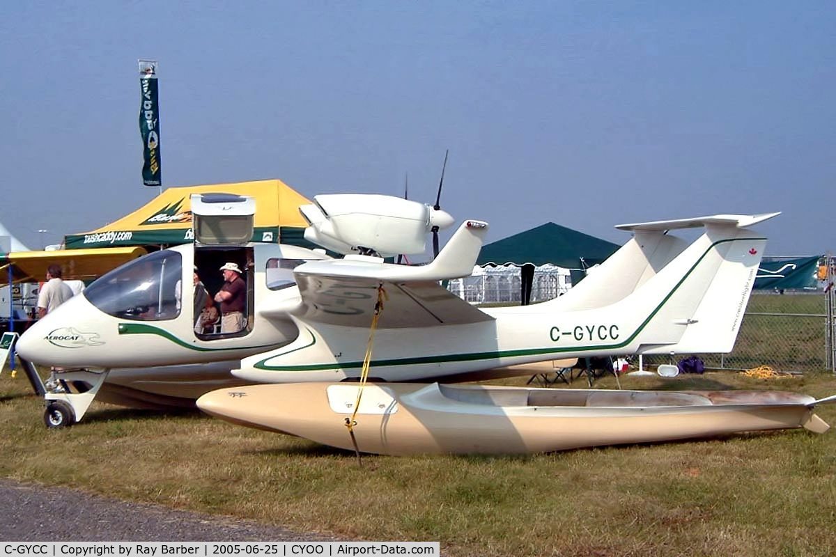 C-GYCC, 2001 Creative Flight CREATIVE FLIGHT MPA C/N 001, Creative Flight MPA Aerocat [001] Oshawa~C 25/06/2005