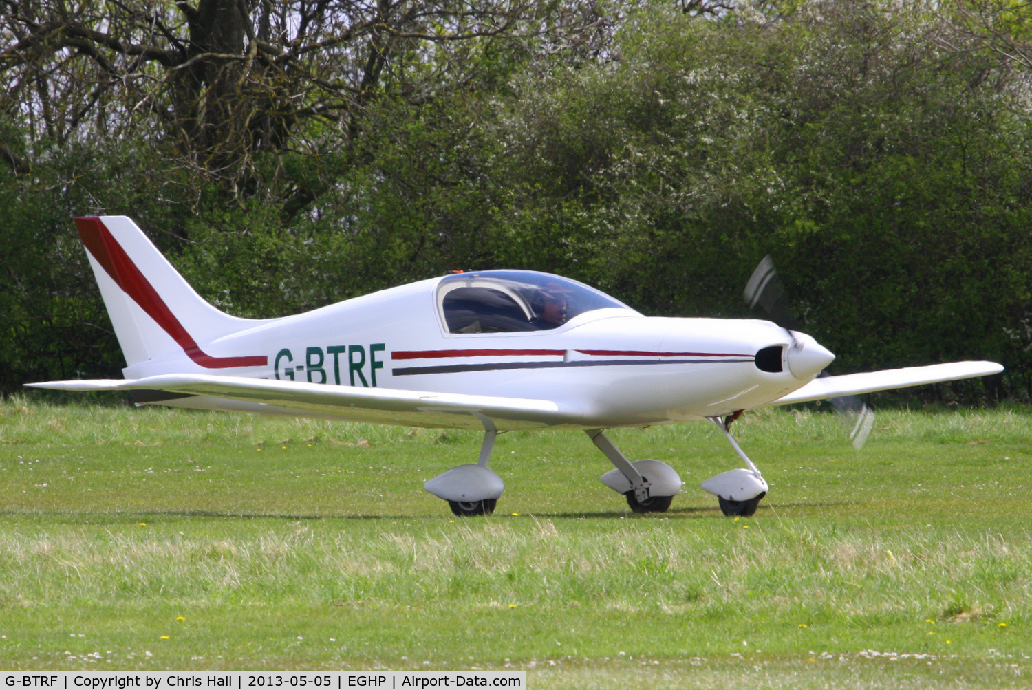 G-BTRF, 1997 Aero Designs Pulsar C/N PFA 202-12051, at the LAA Microlight Trade Fair, Popham