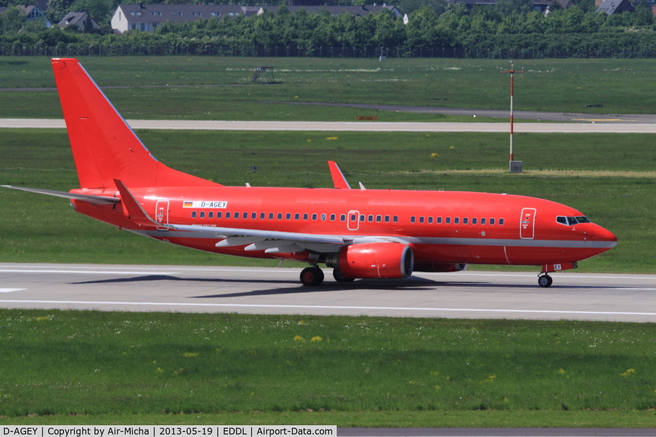 D-AGEY, 1998 Boeing 737-73S C/N 29076, Germania