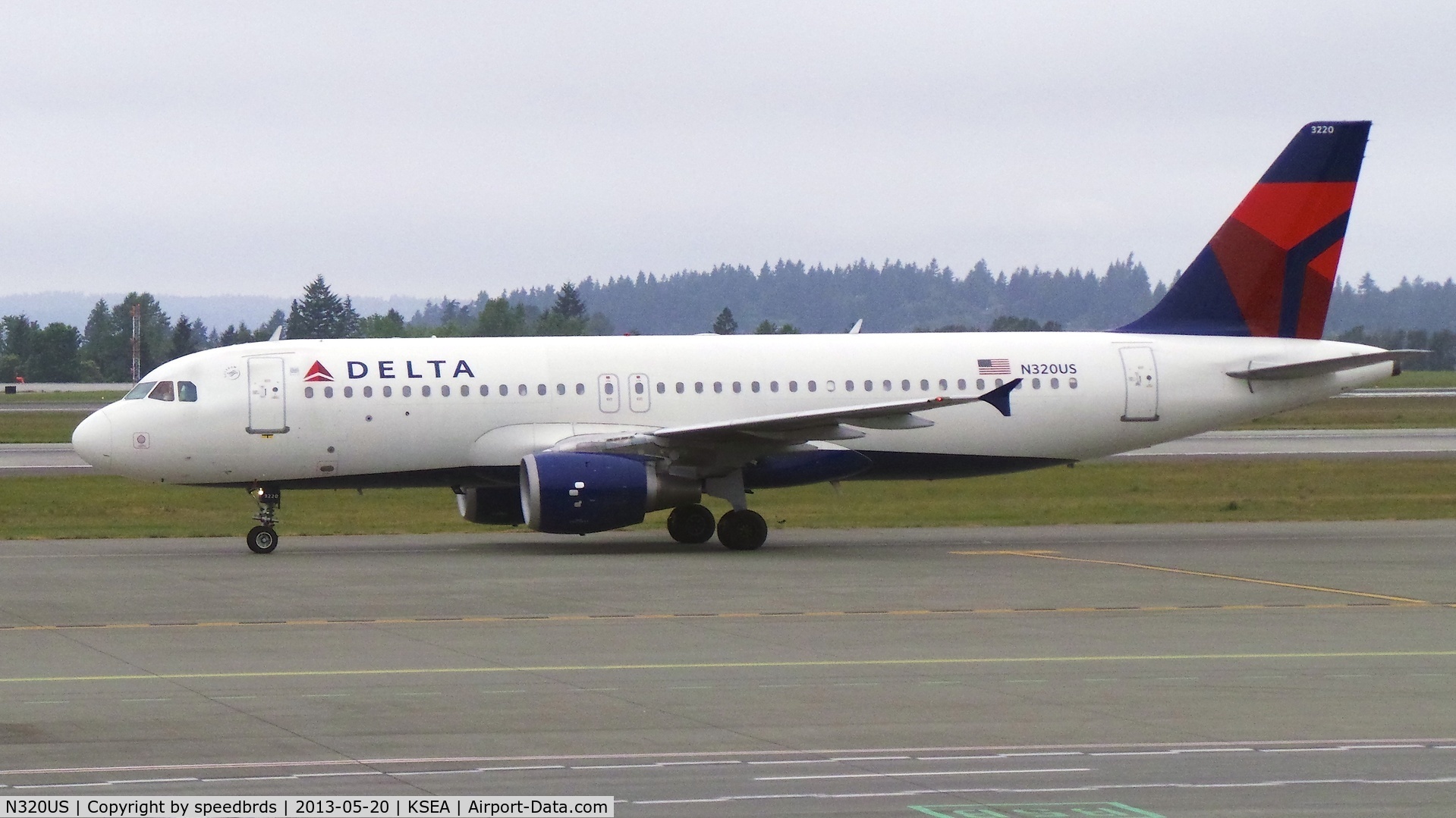 N320US, 1991 Airbus A320-211 C/N 213, Delta Airlines A320