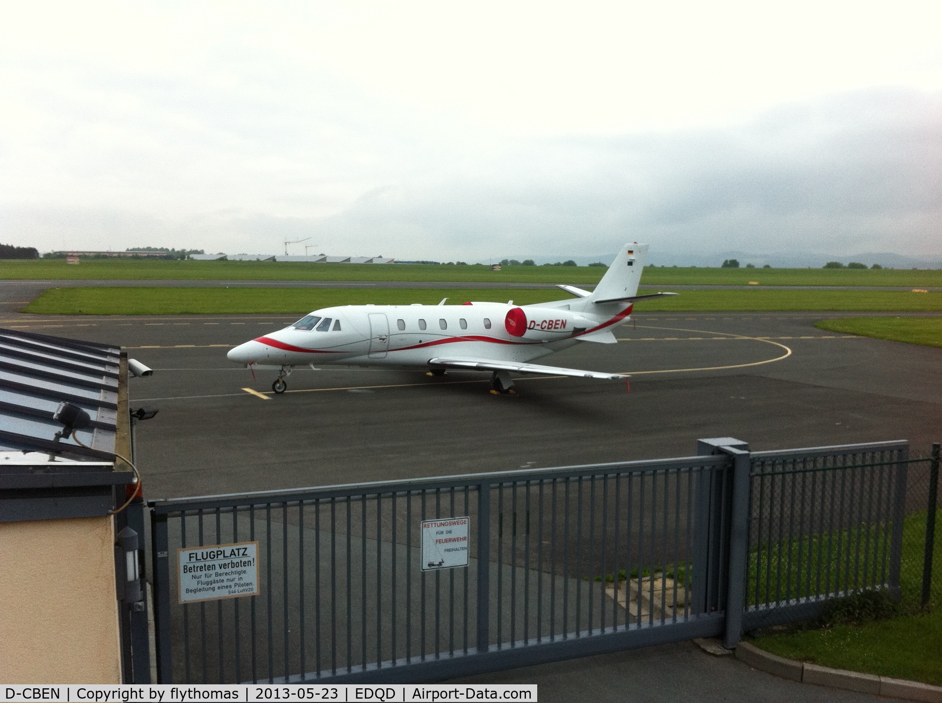 D-CBEN, 2011 Cessna 560XL Citation XLS C/N 560-6089, D-CBEN Bayreuth Bindlacher Berg