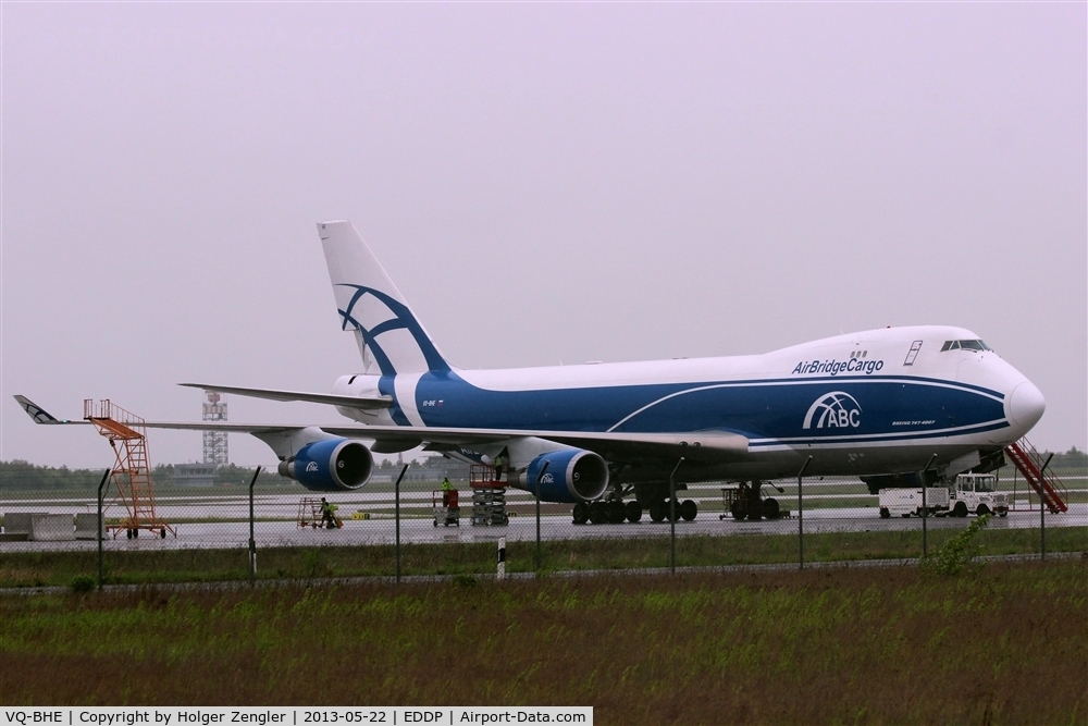 VQ-BHE, 2008 Boeing 747-4KZF (SCD) C/N 36784, Coming to LEJ for maintenance.....