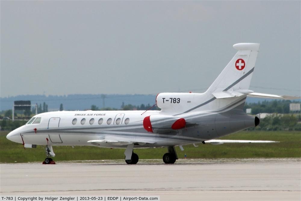 T-783, Dassault Falcon 50 C/N 67, Visitor on GAT and of 150th anniversary of Germanys Social Democratic Party in Leipzig.