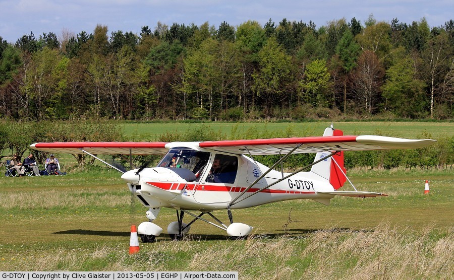 G-DTOY, 2003 Comco Ikarus C42 FB100 C/N 0309-6570, Originally and currently in private hands in October 2003
