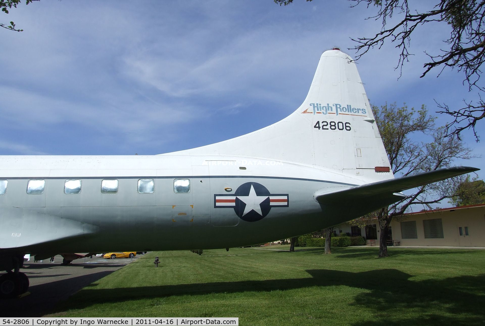 54-2806, 1954 Convair C-131D Samaritan C/N 201, Convair C-131D Samaritan at the Travis Air Museum, Travis AFB Fairfield CA