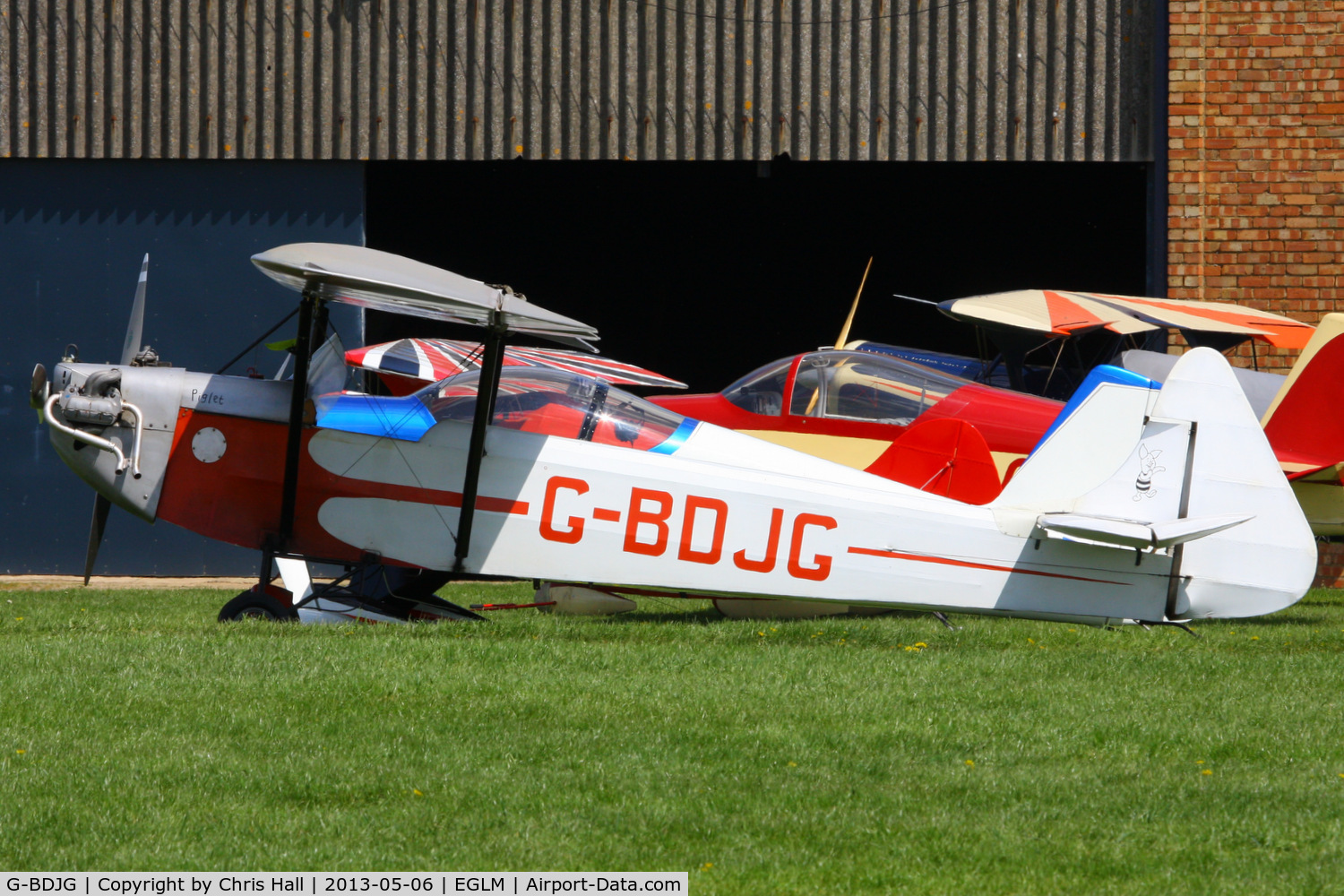 G-BDJG, 1982 Luton LA-4A Minor C/N PFA 828, White Waltham resident