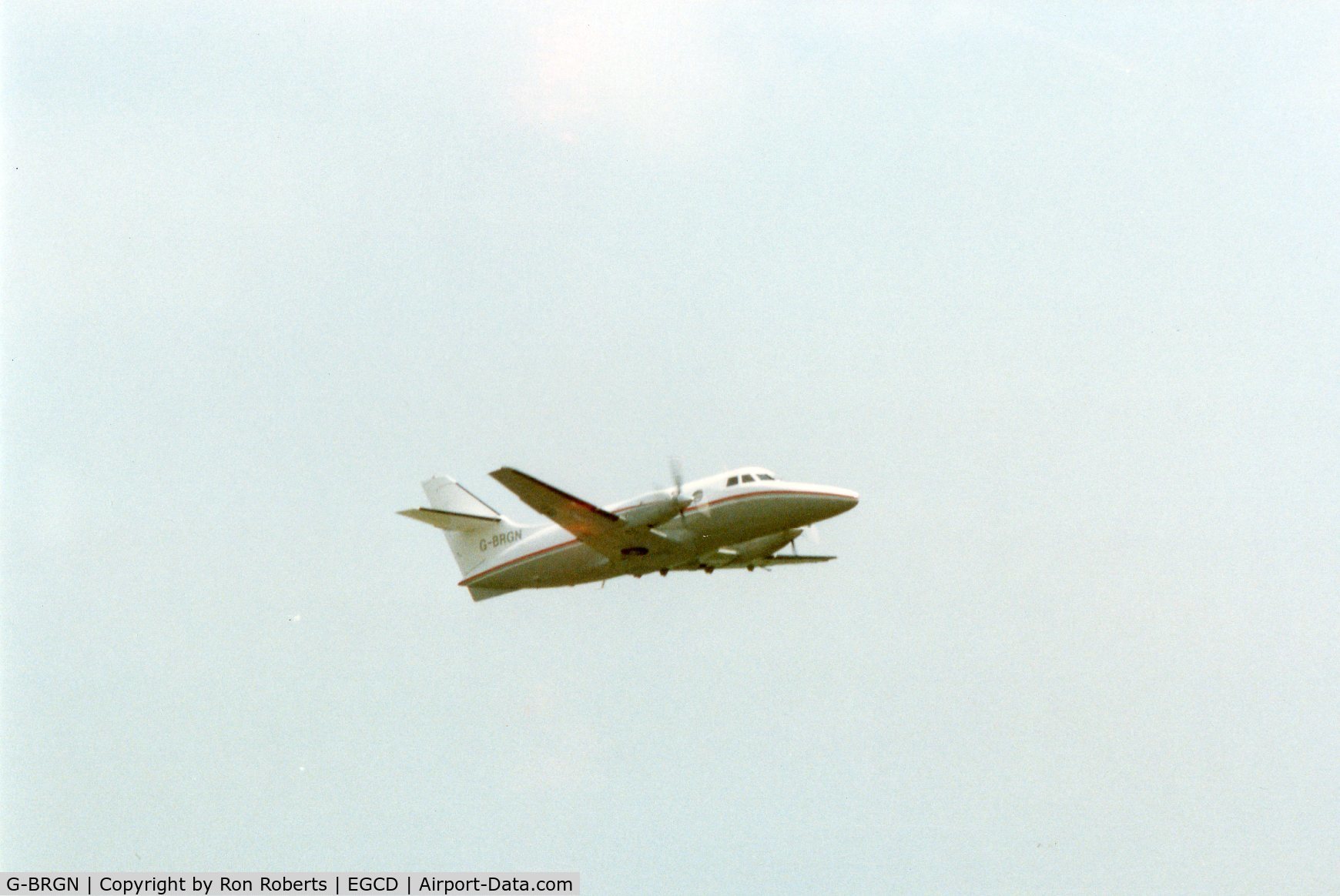 G-BRGN, 1984 British Aerospace BAe-3102 Jetstream 31 C/N 637, Woodford Airshow
