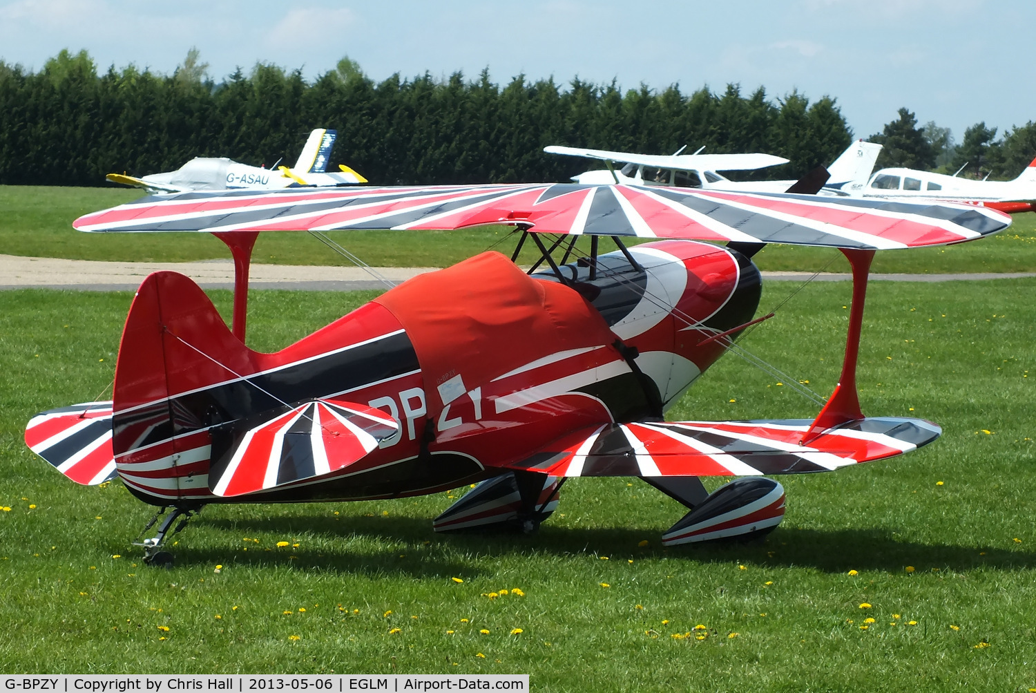 G-BPZY, 1970 Pitts S-1C Special C/N RN-1, White Waltham resident