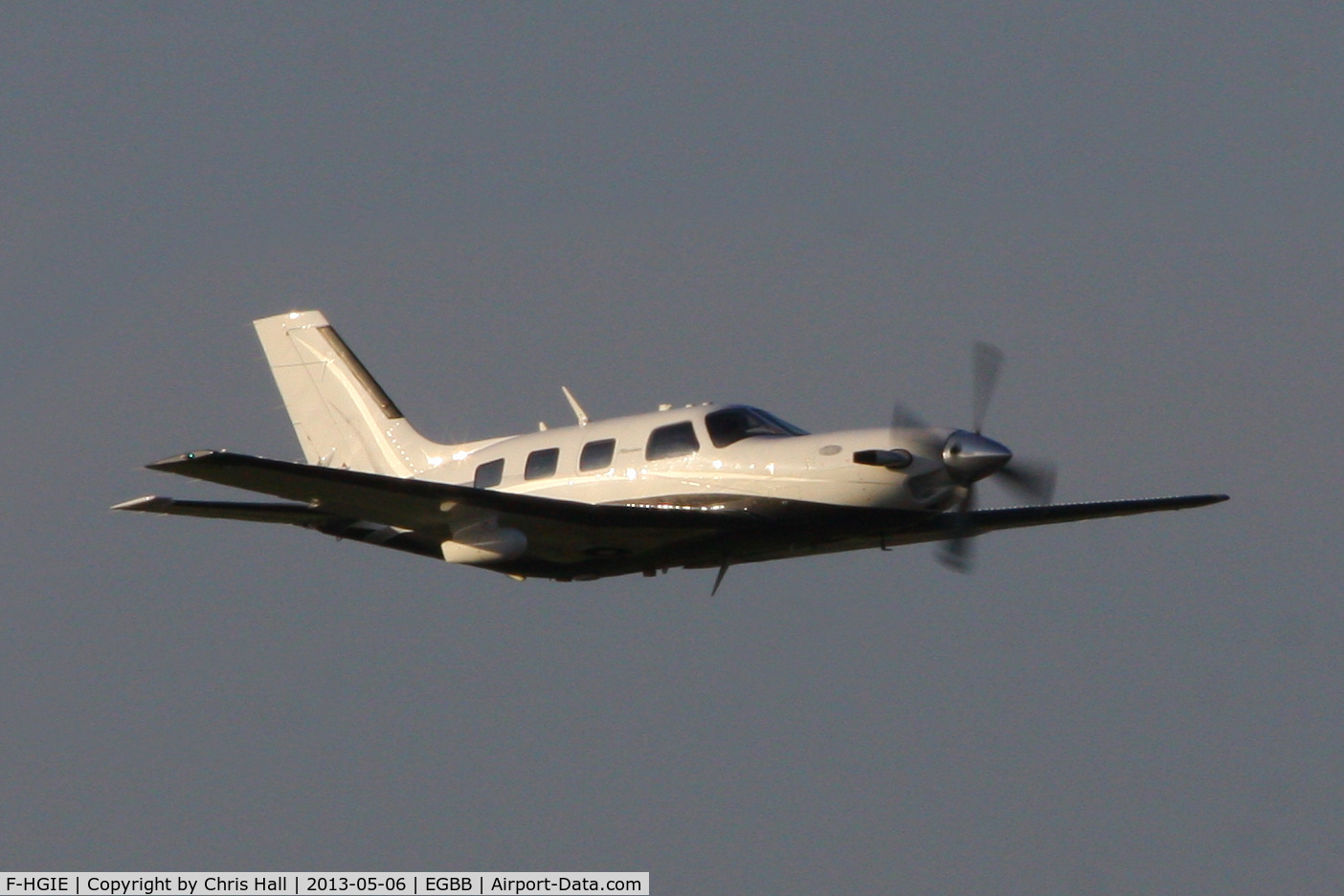 F-HGIE, 2008 Piper PA-46-500TP Malibu Meridian C/N 4697341, Meridian