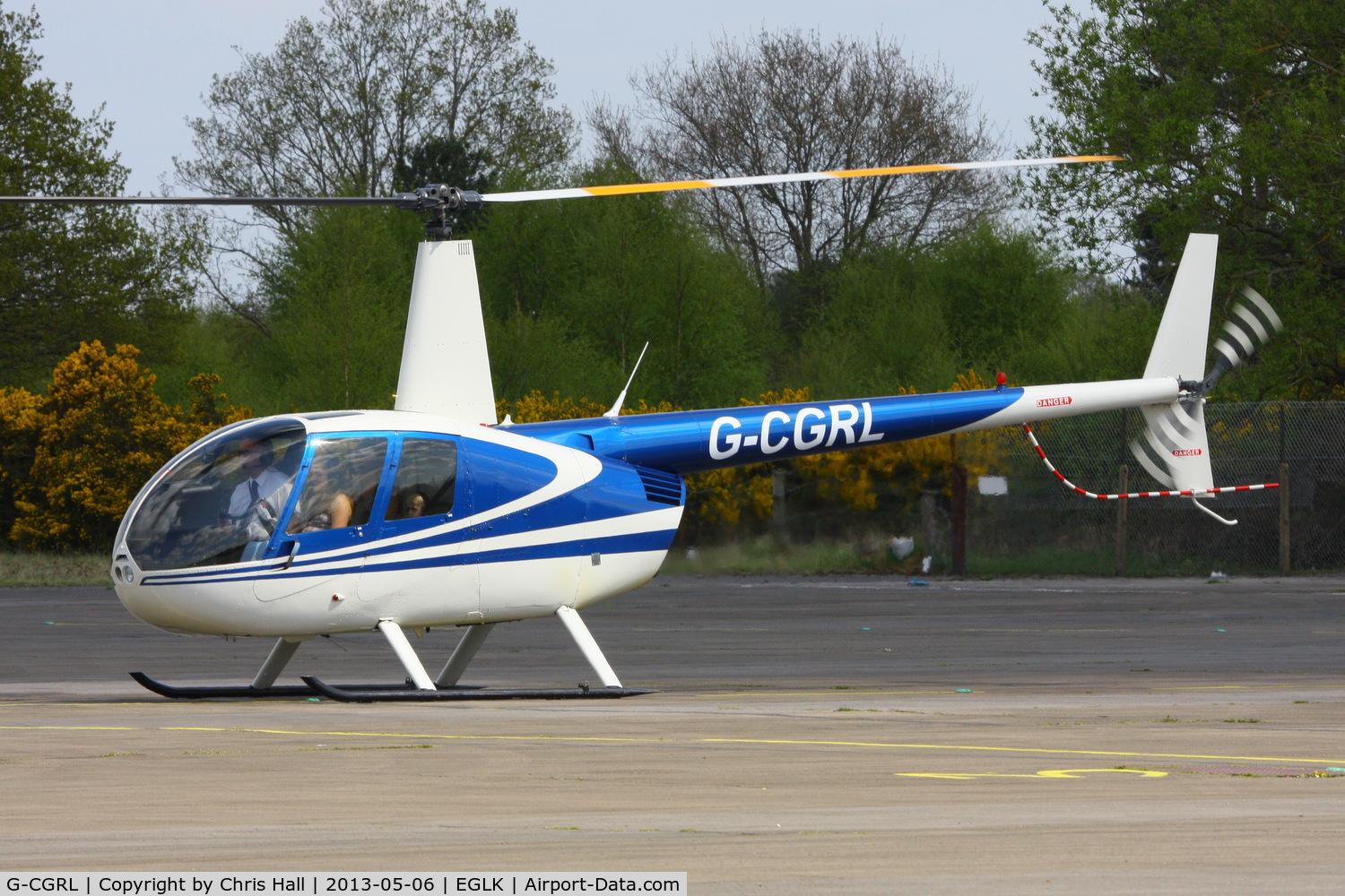 G-CGRL, 2002 Robinson R44 Raven C/N 1192, privately owned