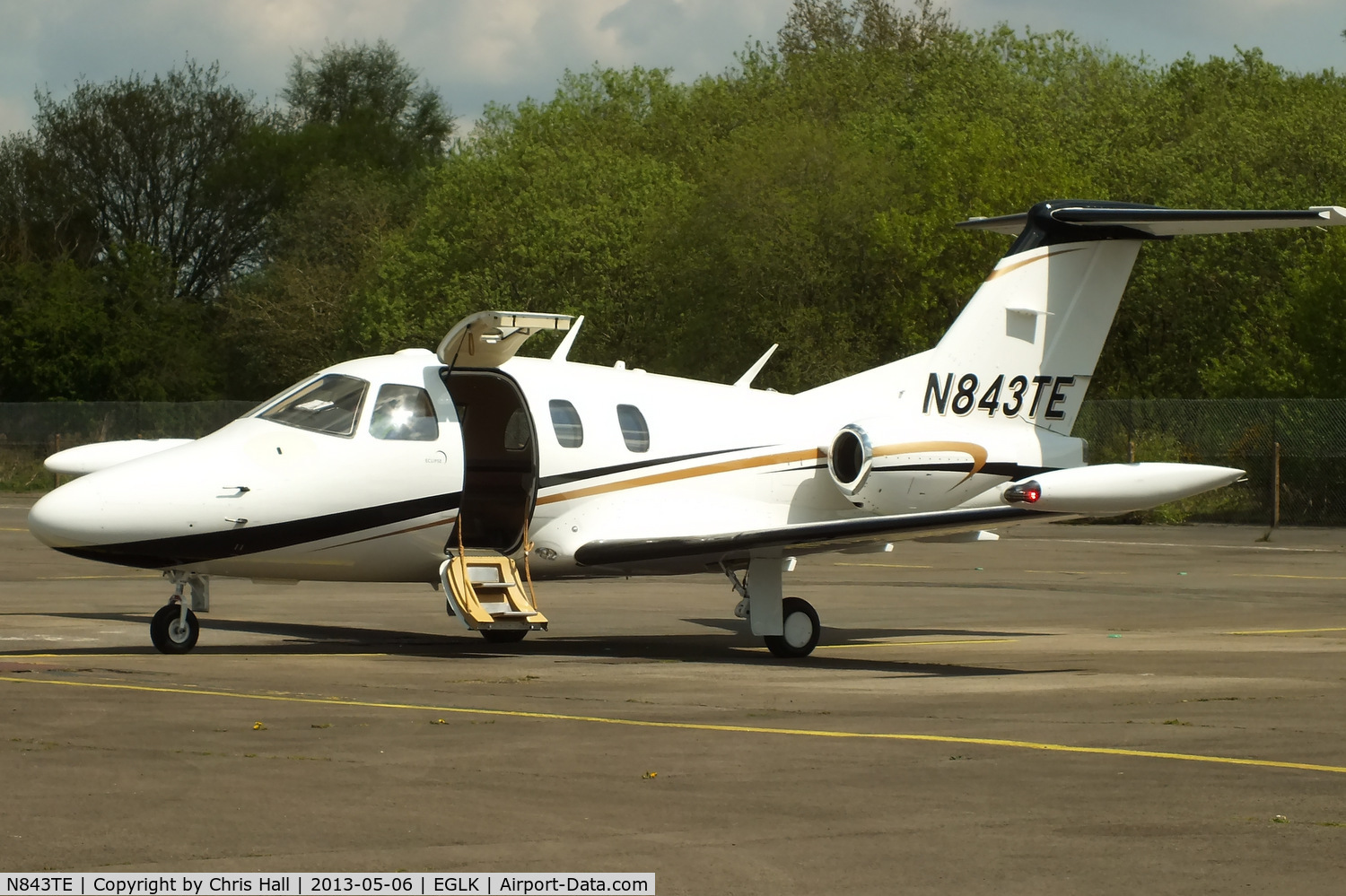N843TE, 2007 Eclipse Aviation Corp EA500 C/N 000072, privately owned