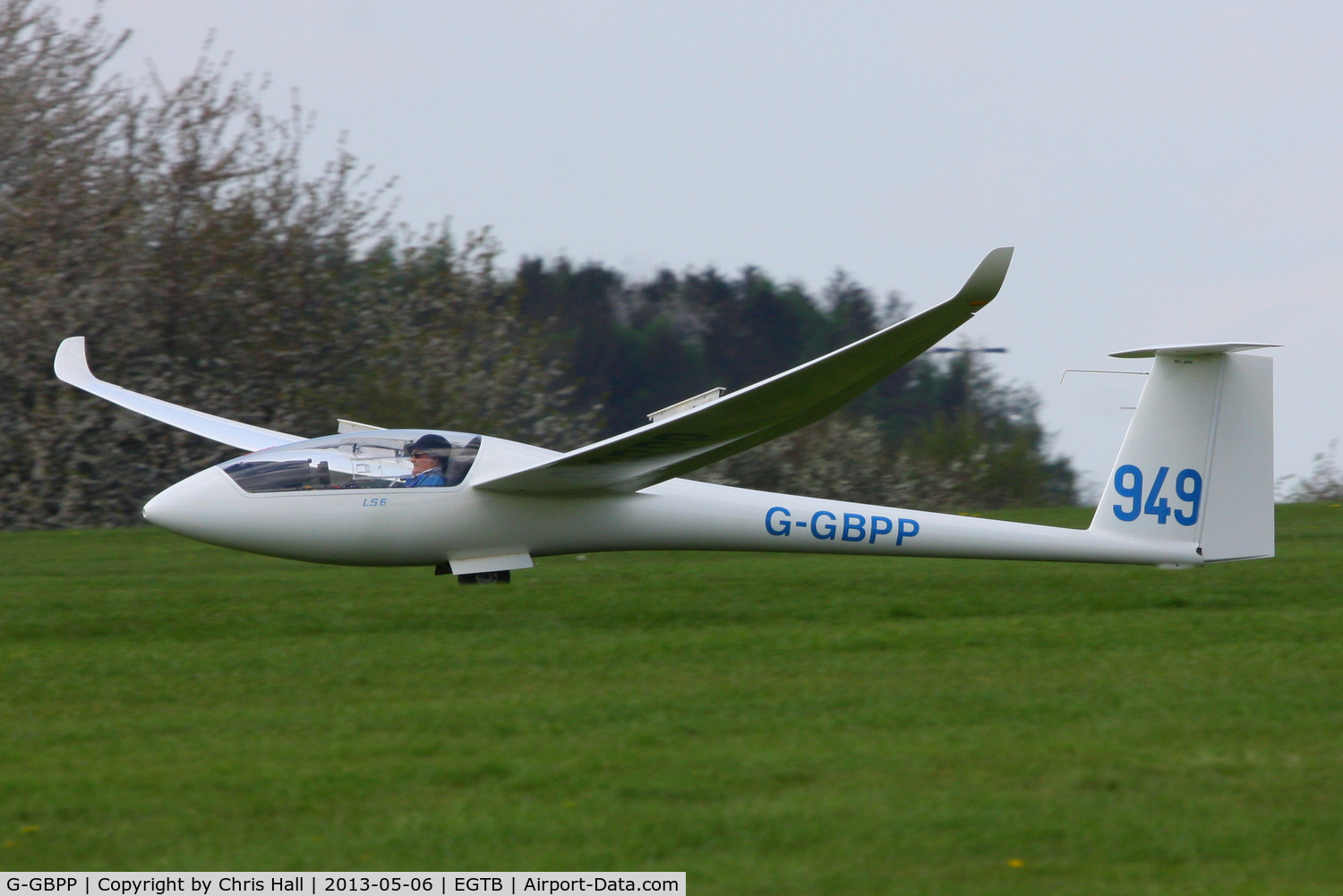 G-GBPP, 1991 Rolladen-Schneider LS-6c C/N 6230, Privately owned